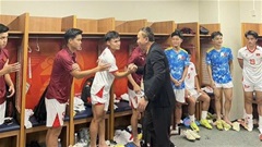 Chủ tịch VFF Trần Quốc Tuấn động viên ĐT nữ Việt Nam và U23 Việt Nam trước thềm tứ kết ASIAD 2026 